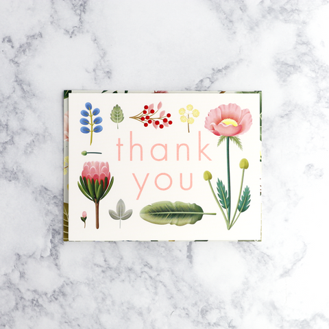 Spring Bloom Thank You Card