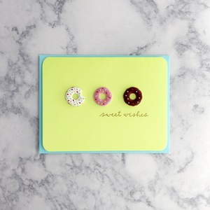 Sweet Donut Charms Birthday Card