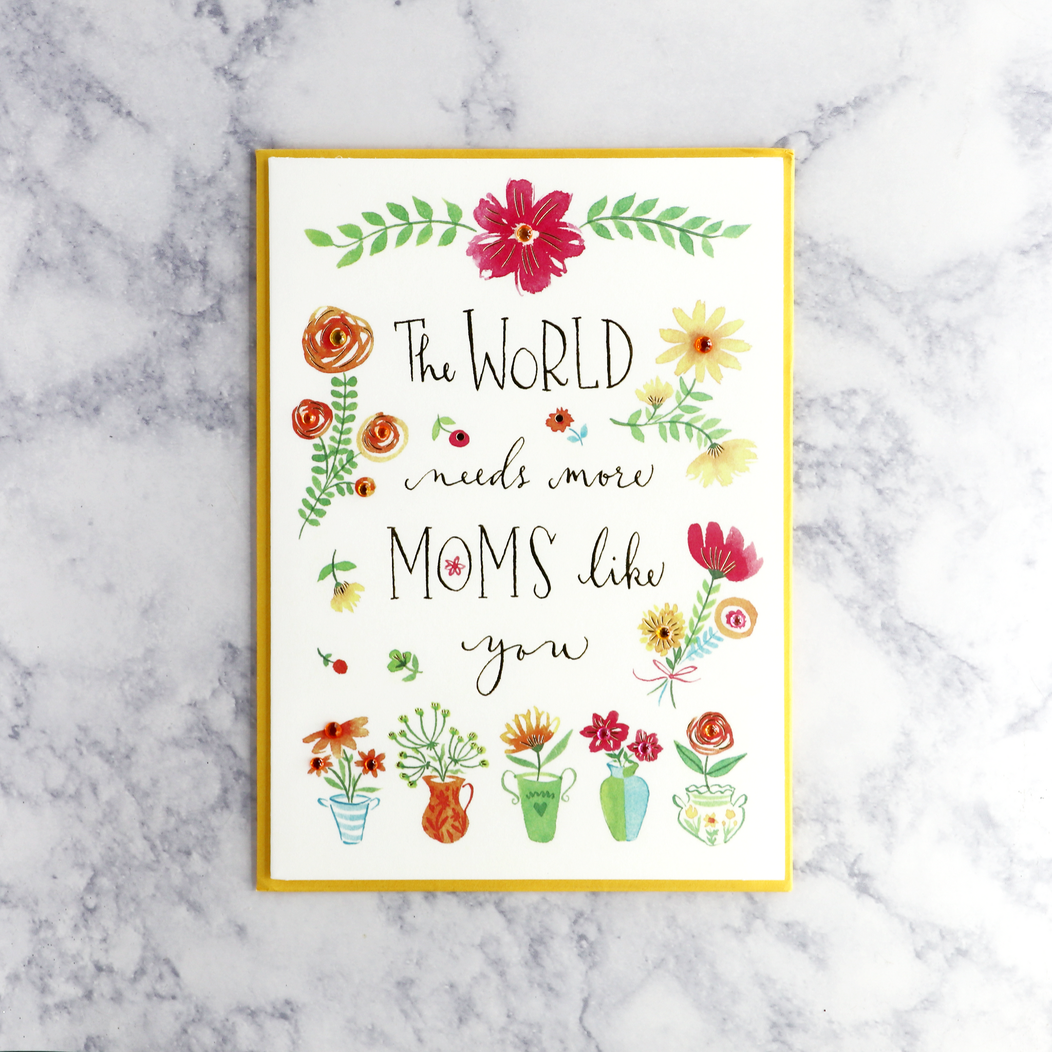 Sweet Floral Mother's Day Card