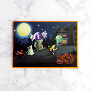 Trick Or Treat Mice Halloween Card