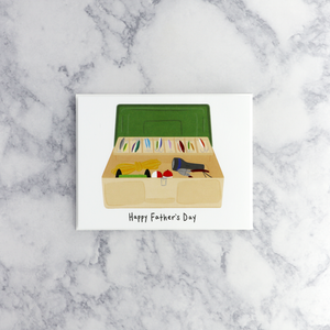Tackle Box Father's Day Card