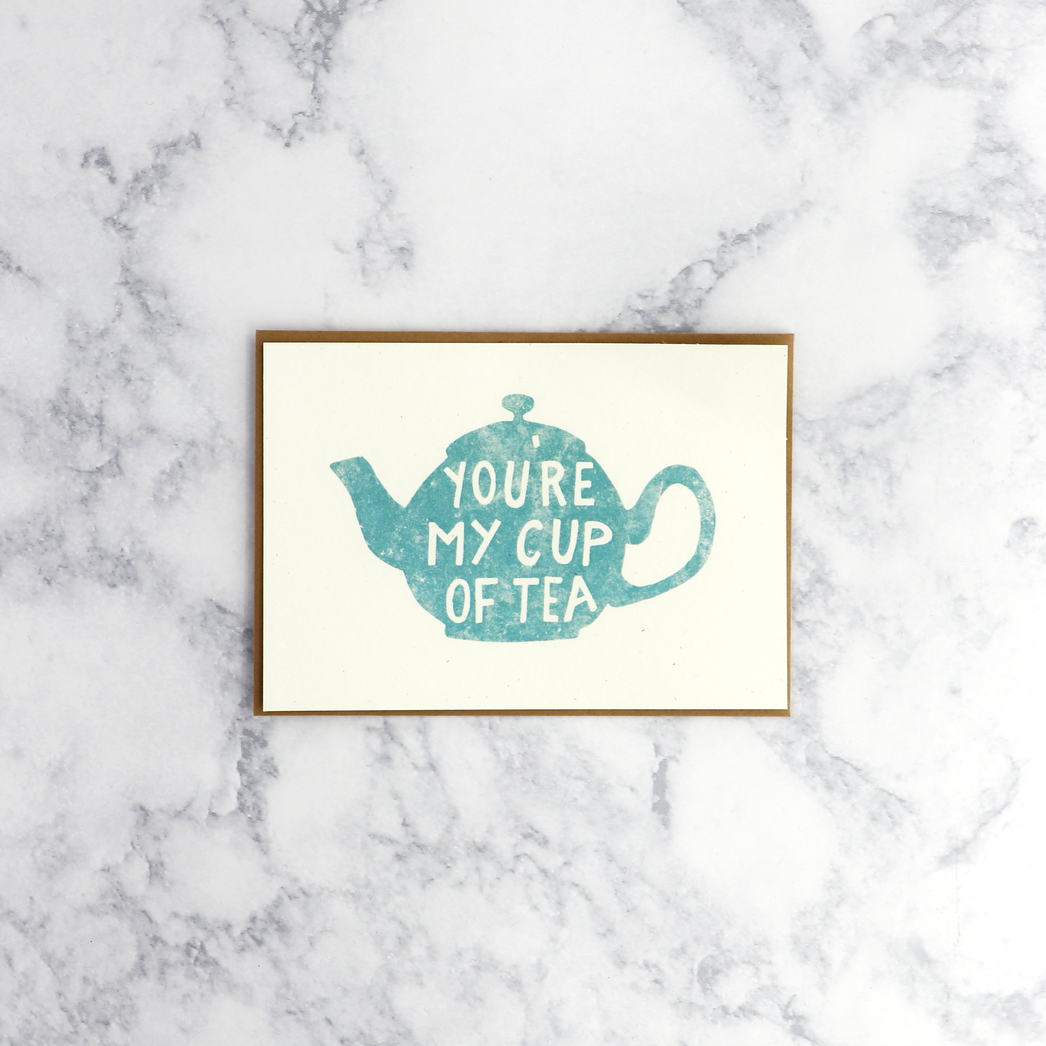 Tea Kettle Romance Card