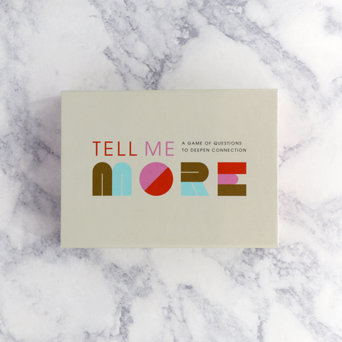 Tell Me More: Deep Connection Card Game