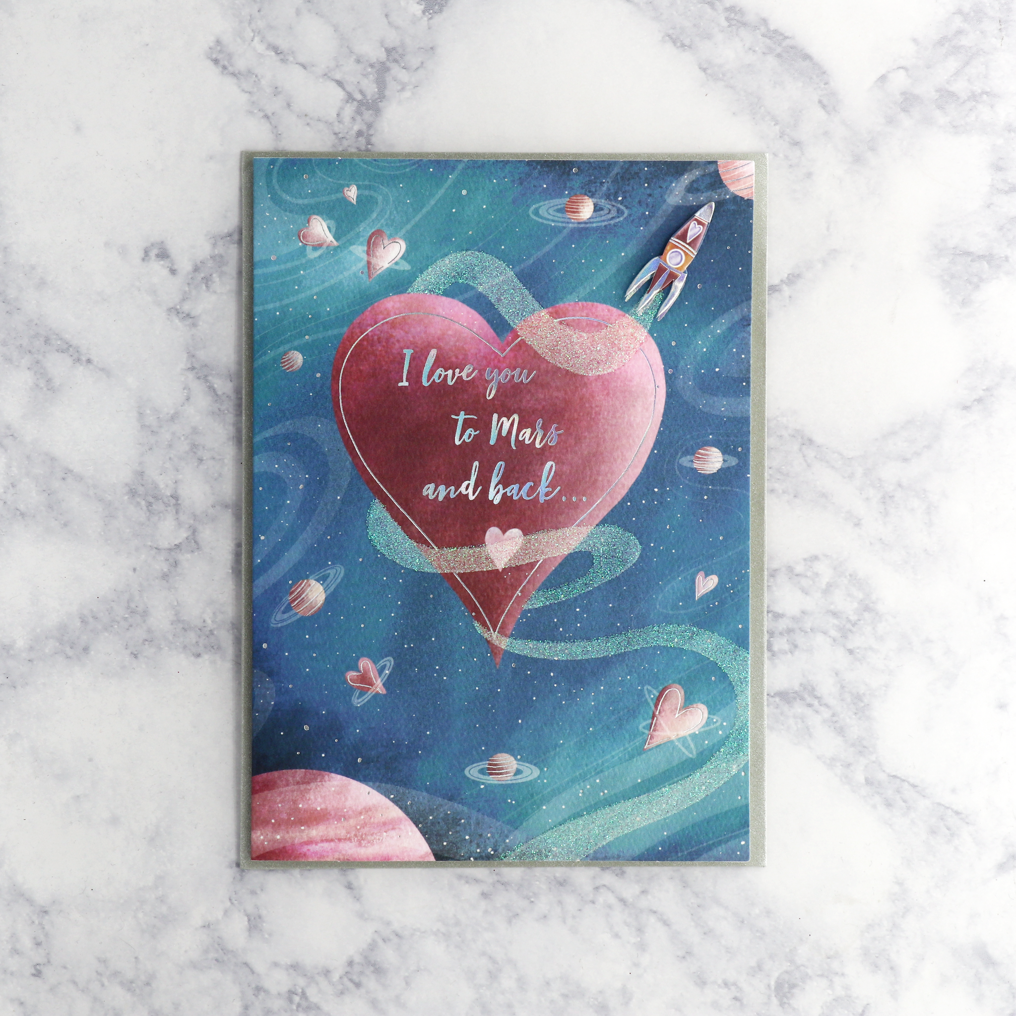 “To Mars & Back” Valentine’s Day Card