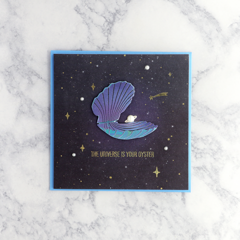 "Universe Is Your Oyster" Graduation Card