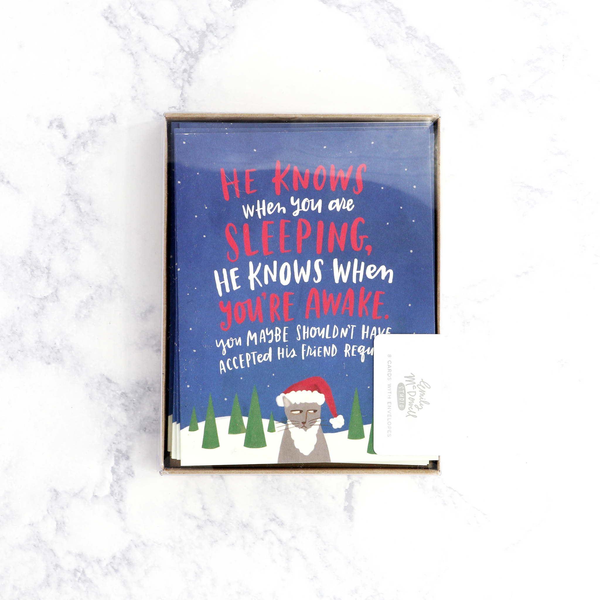 "When You Are Sleeping" Holiday Boxed Cards (Set of 8)