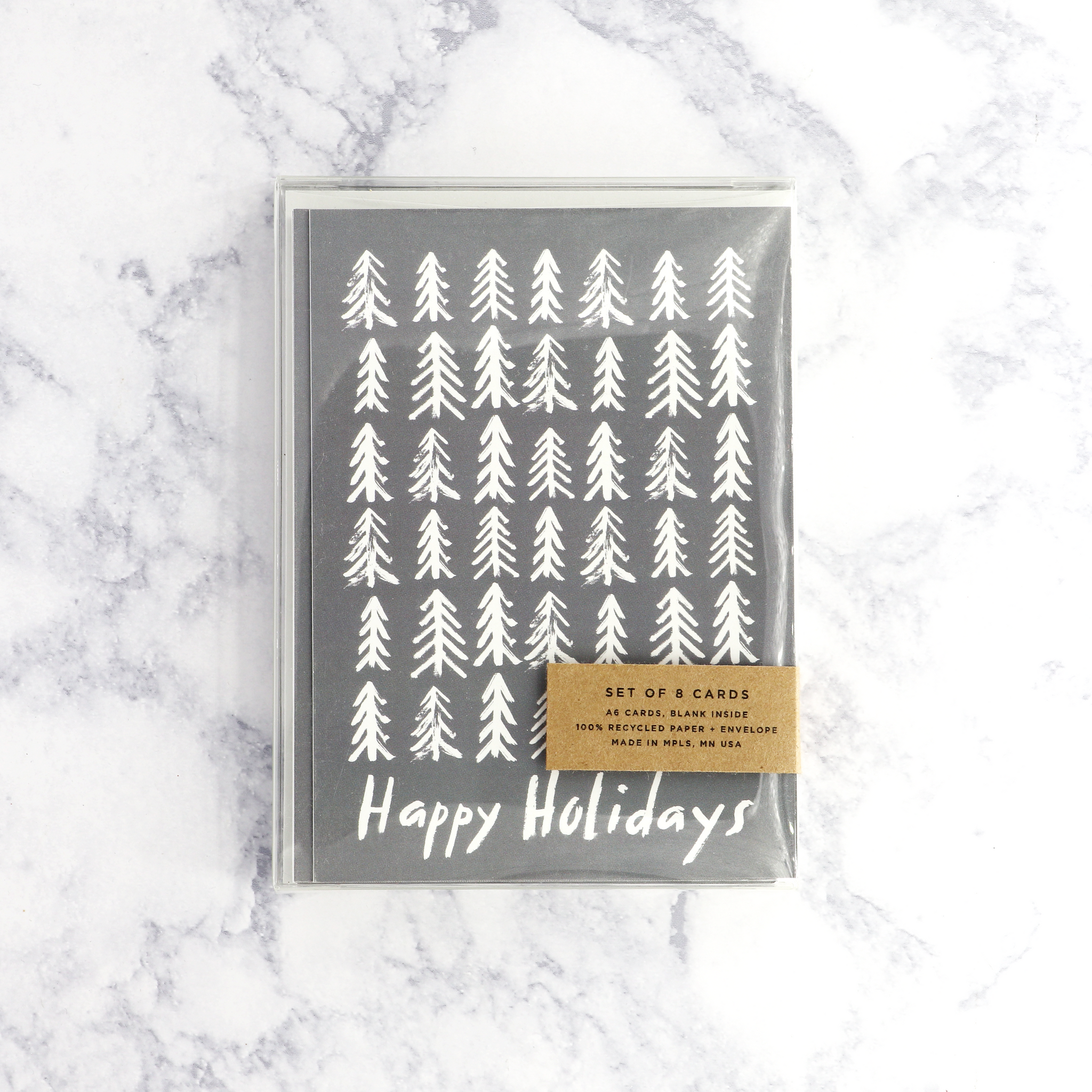 Winter Trees Holiday Boxed Cards (Set of 8)