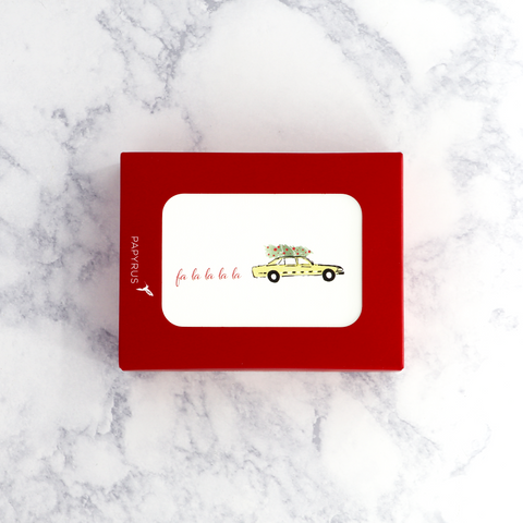 Yellow Taxi Holiday Boxed Cards (Set of 20)
