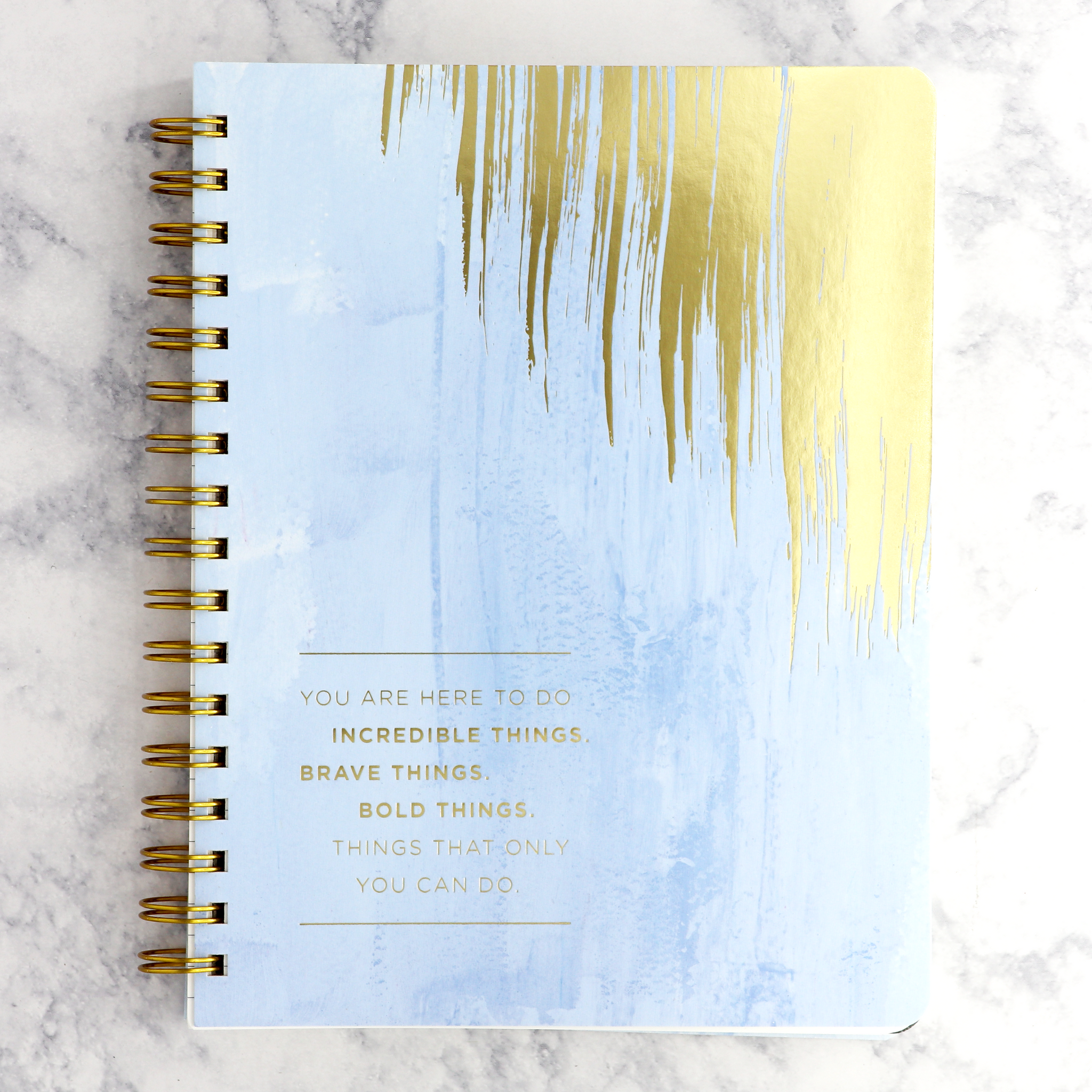 "You Are Here To Do Incredible Things" Wired Notebook