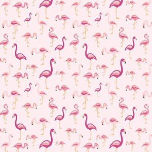 Tropical Flamingos Flat Wrap