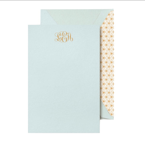 Perfectly Personalized Blush Card (Set of 50)